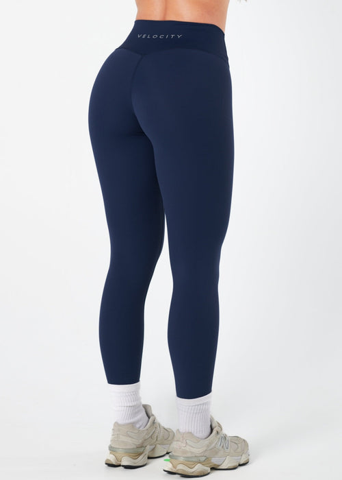 ACTIVE BASIC LEGGINGS - NAVY